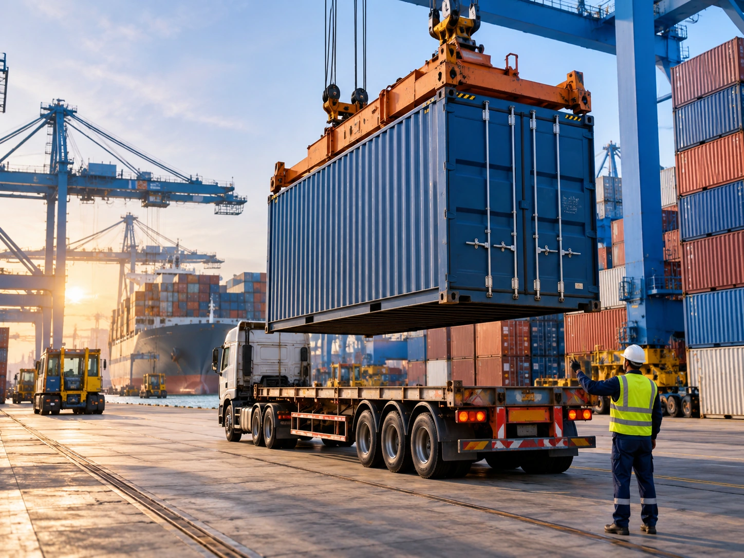 Container terminal operations