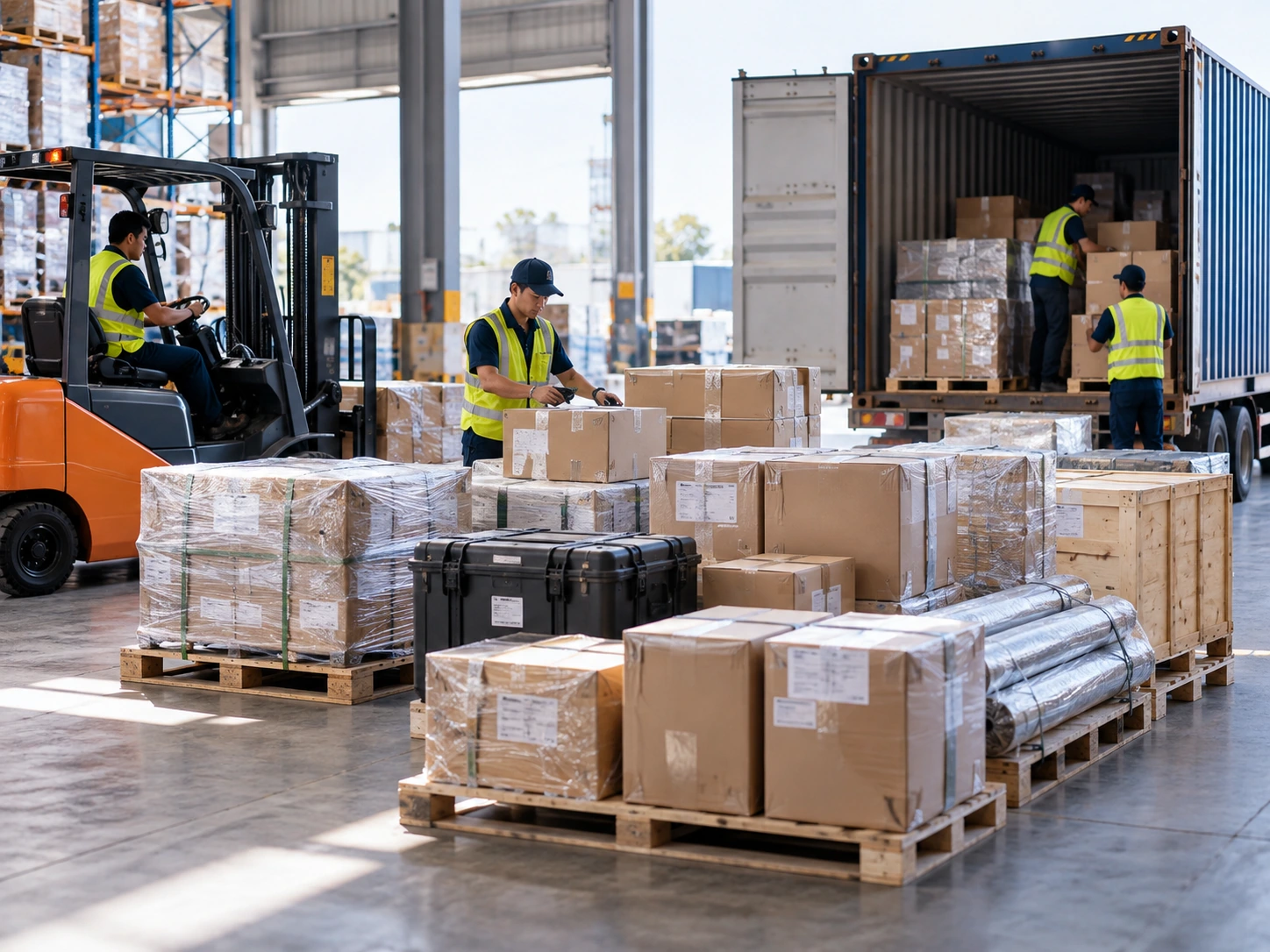 LCL consolidation warehouse