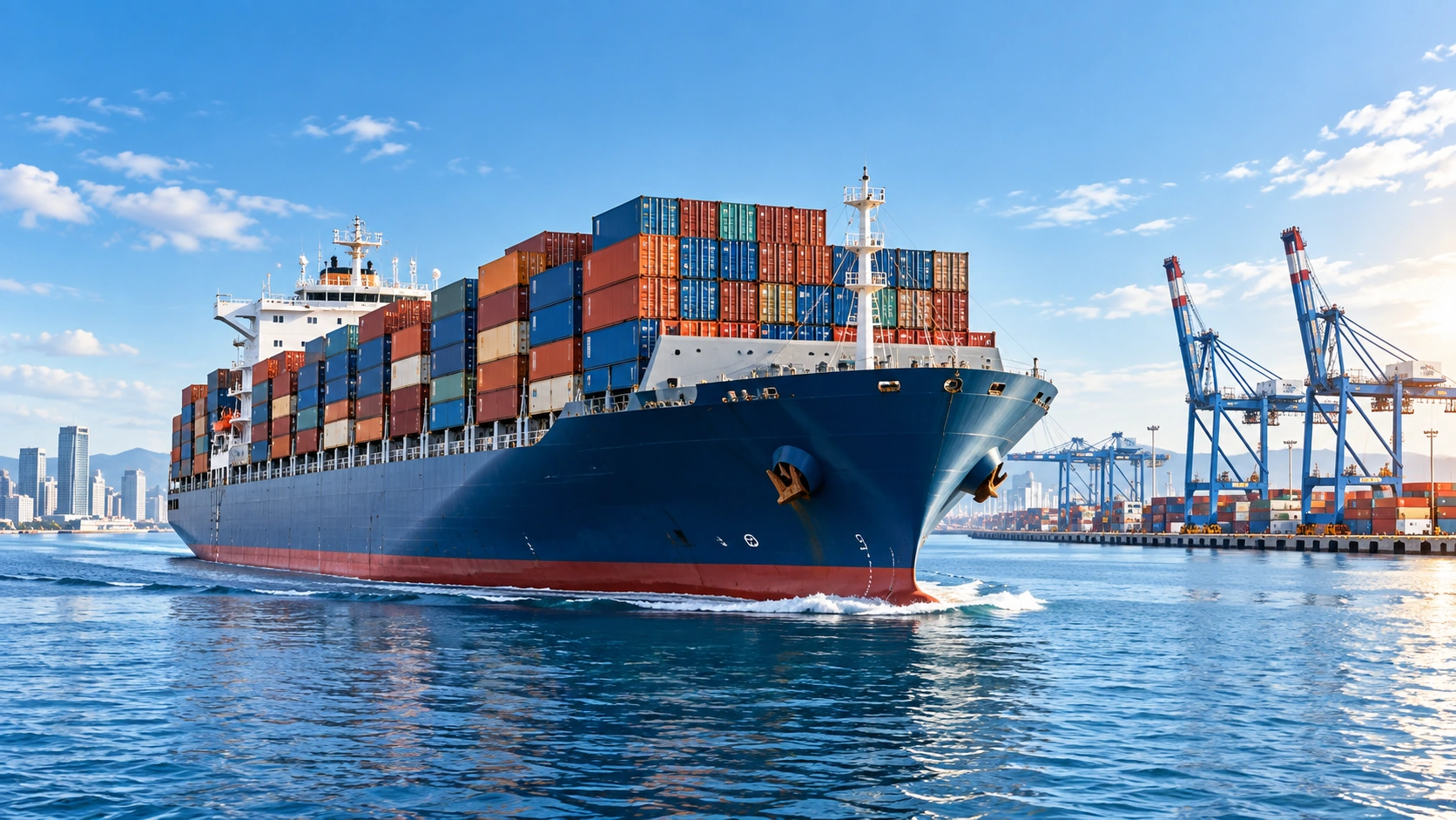Sange River logistics service in action